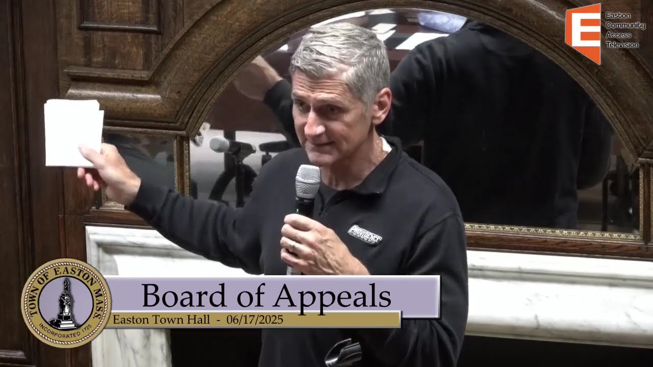 Easton Zoning Board of Appeals Meeting - 6/17/25