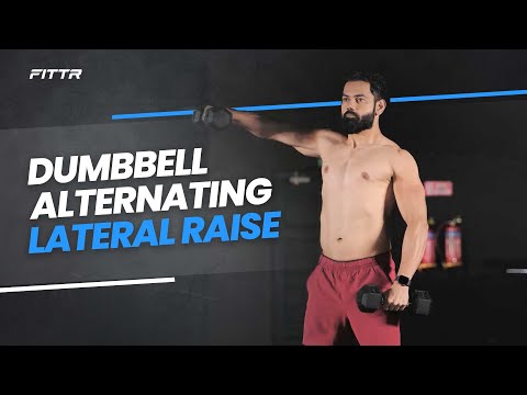 Dumbbell alternating Lateral Raise