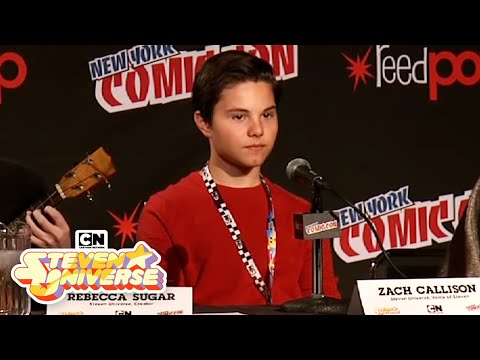 Zach Callison Raps Cookie Cat - New York Comic Con 2014 | Steven Universe | Cartoon Network