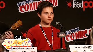 Zach Callison Raps Cookie Cat - New York Comic Con 2014 | Steven Universe | Cartoon Network