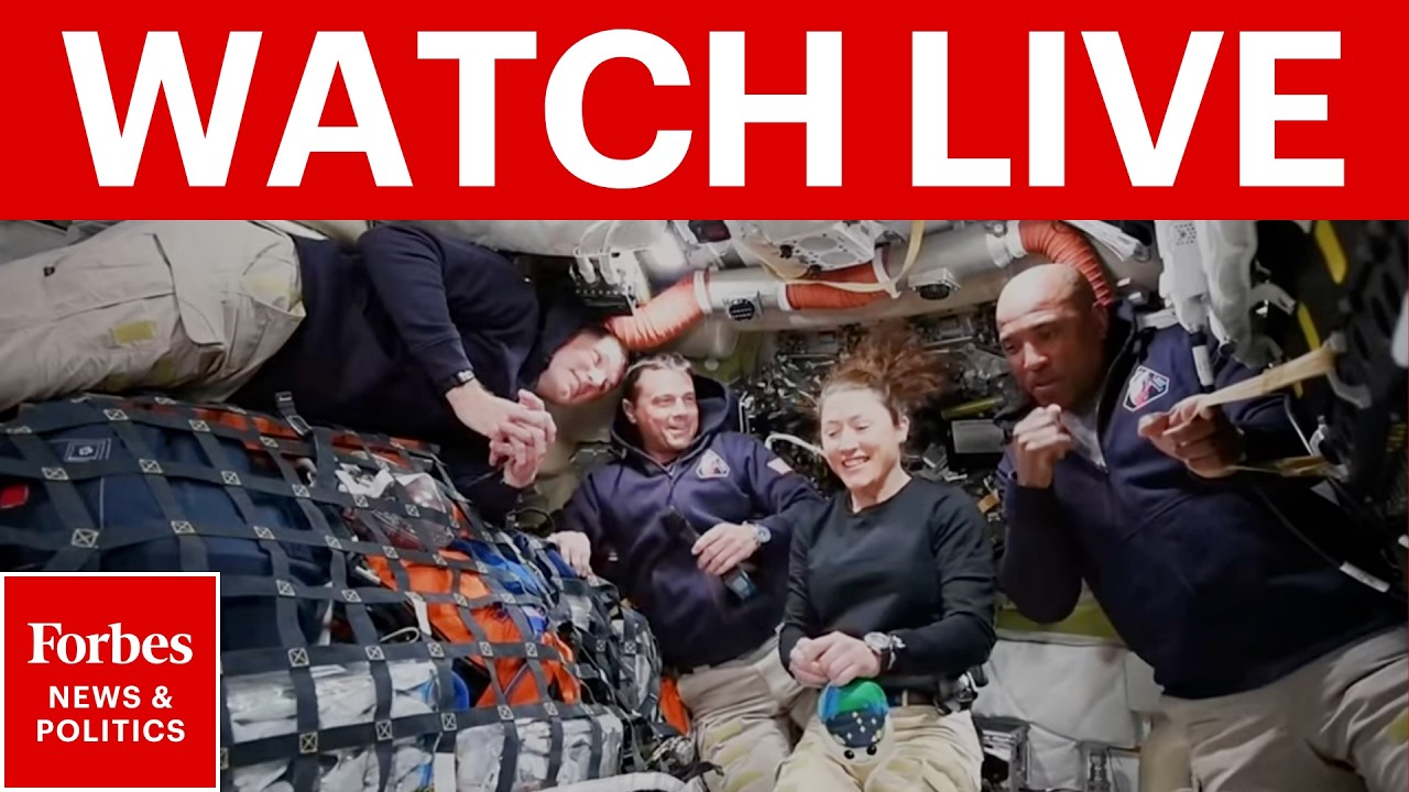 LIVE: View From Orion Spacecraft, NASA's Artemis II Mission To The Moon | Forbes News