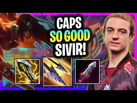 CAPS IS SO GOOD WITH SIVIR! | G2 Caps Plays Sivir ADC vs Ezreal!  Season 2025
