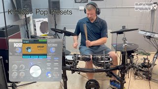 Video thumbnail for KAT KT-300 Electronic Drum Kit - Pop Presets by KAT Percussion