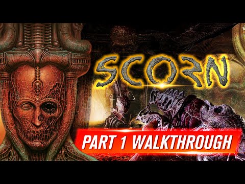 THIS IS THE STRANGEST GAME I'VE EVER PLAYED - SCORN WALKTHROUGH/GAMEPLAY PART 1