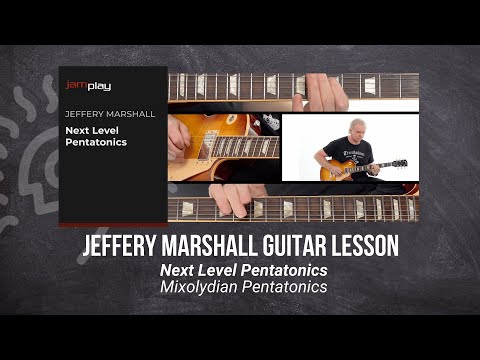 🎸 Jeffery Marshall Guitar Lesson - Mixolydian Pentatonics - JamPlay + @TrueFireTV