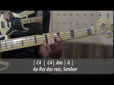 Tua Igreja Canta - ( Videoaula Baixo) - Israel Salazar