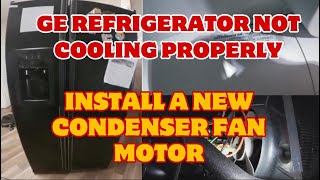 How to Fix GE Refrigerator Not Cooling Properly | Not Keeping Temperature | Model GSS25WGPHBB