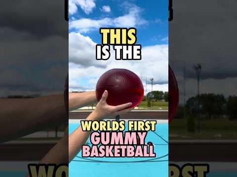 I Dunked the Words First Gummy Basketball! 🍬🏀