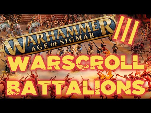New Warscroll Battalion Rules in Warhammer Age of Sigmar 3rd Edition / AoS3