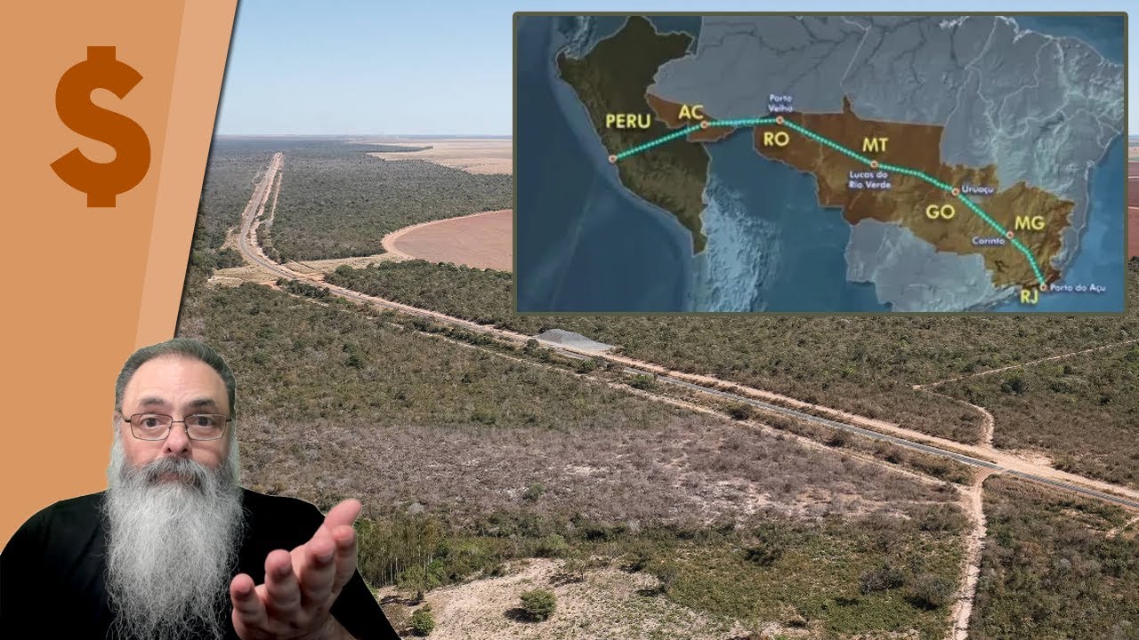 CHINA diz que VAI CONSTRUIR ferrovia TRANSOCEÂNICA que TINHA SIDO PROMETIDA para 2015