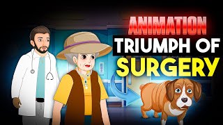 Triumph of surgery ANIMATION🔥 Class 10 english summary in hindi!