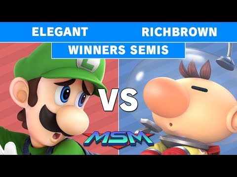 Smash Ultimate Tournament - MSM 174 Elegant Vs Richbrown - Winners Semis