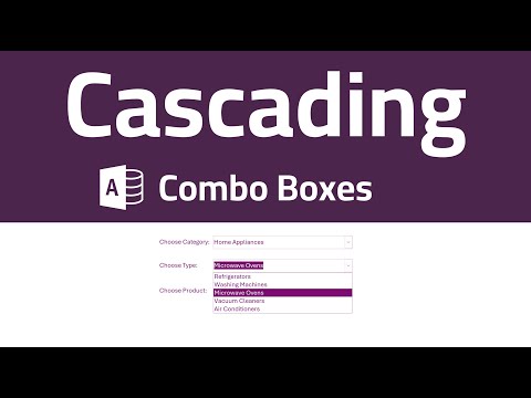 Cascading Combo Boxes in Microsoft Access