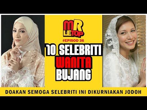 10 Selebriti Wanita 40an-50an Bujang