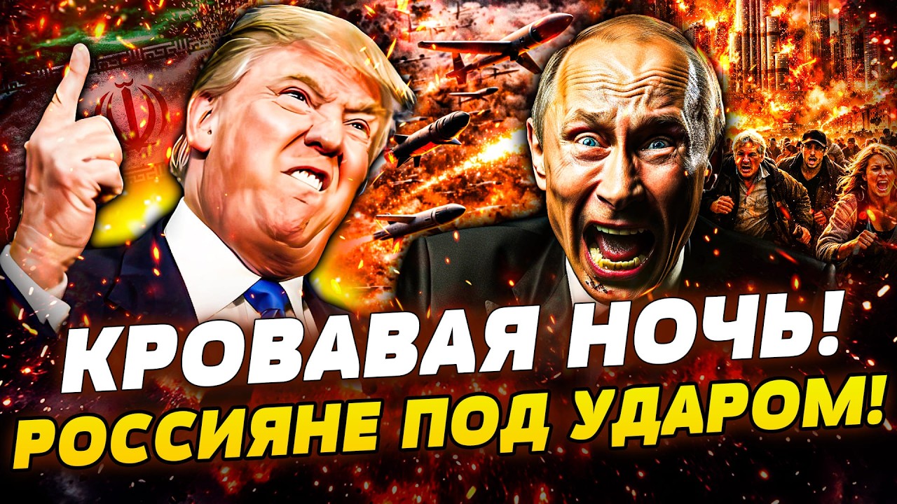 🔥ЭТОЙ НОЧЬЮ! ТРАМП ОТОМСТИЛ ЗА УКРАИНУ! ИРАН УДАРИЛ ПО РФ! ИХ ПРИКОНЧИЛИ! ПУТ