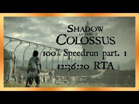 [WORLD RECORD] 100% Speedrun Part 1 - 12:36:20 RTA - Shadow of the Colossus