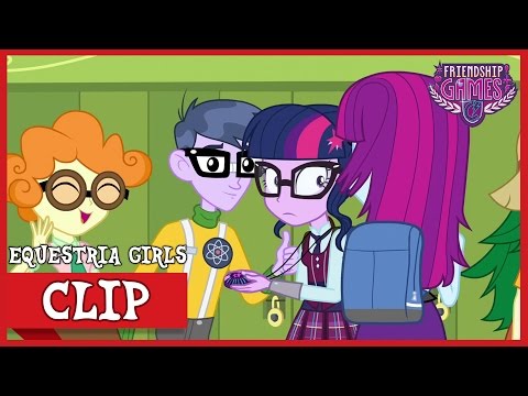 Human Twilight Arrives to CHS | MLP: Equestria Girls | Friendship Games! [HD]