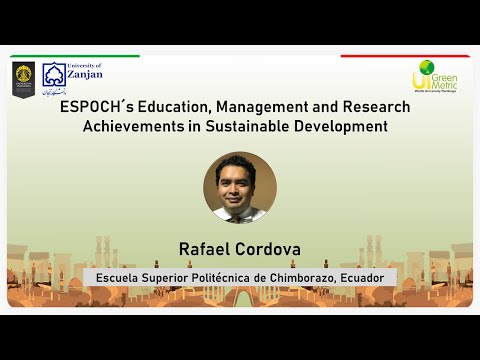 Mr. Rafael Cordova, Representative of Rector, Escuela Superior Politécnica de Chimborazo, Ecuador