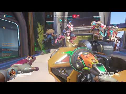Overwatch - guy fell for the old alt F4 trick