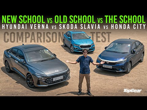 Hyundai Verna Vs Skoda Slavia Vs Honda City | Comparison Test