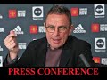 Ralf Press Conference! Man United Vs Newcastle!