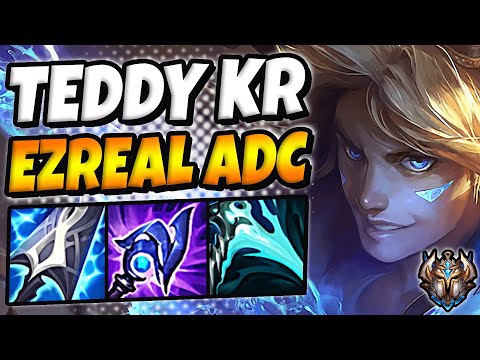 Teddy Ezreal vs Tristana [ ADC ] Patch 12.5 Korea Master ✅