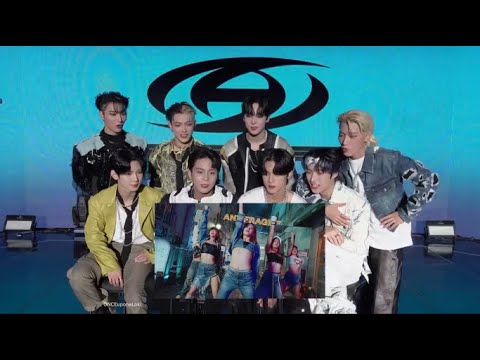 Ateez reaction to Antifragile by Le Sserafim [fanmade]