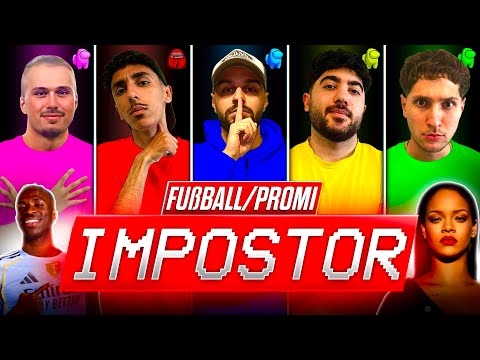 WIR SIND WIEDER DA 🤯 FUẞBALL / PROMI AMONG US MIT SPECIAL GUEST 🔥👀