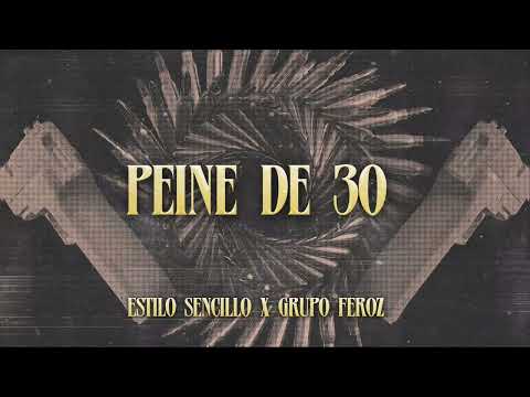 PEINE DE 30 - ESTILO SENCILLO x GRUPO FEROZ (VISUALIZER)