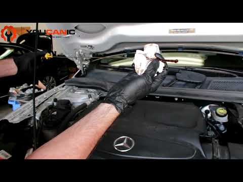 2014-2020 Mercedes Benz GLA – Check Engine Oil Level