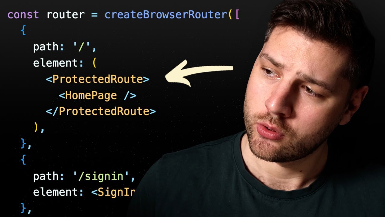 Custom Protected Route Component in React