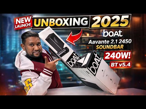 Thumbnail for Boat Aavante 2.1 2450 Soundbar With Wireless Subwoofer | 240W | Unboxing Review Sound Test | ₹7500