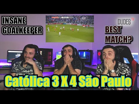 Universidad Católica 3 X 4 São Paulo Oitavas de Final Copa Sulamericana 2013 | FIRST TIME REACTION