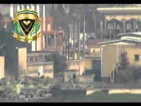 استهداف مطار النيرب العسكري في حلب بعدة صوارخ محلية الصنع من قبل لواء درع الأمة