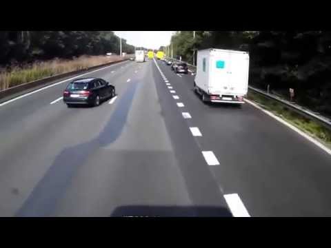 Idiot Driver Changing Lanes Causes Horrible Car Accident   OurWorldMyWay com