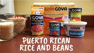Puerto Rican Rice and Beans Recipe
