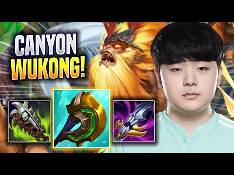 CANYON IS A GOD WITH WUKONG! - DK Canyon Plays Wukong JUNGLE vs Vi! | Season 2022