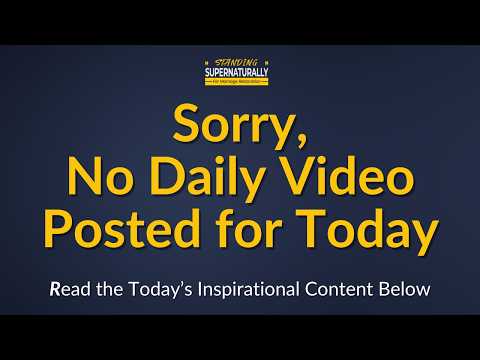 Sunday Devotional Video