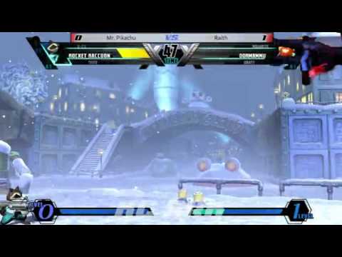 Ultimate Marvel vs. Capcom 3 - Mr. Pikachu (Thor/X-23/Raccoon) vs. Raith (Dante/Dormammu/Magneto)