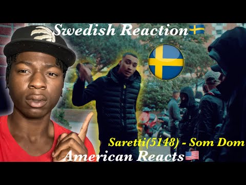 Swedish Drill Reaction Sarettii (5148) - Som Dom (OFFICIEL MUSIKVIDEO) #AmericanReacts #SwedishDrill