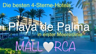 Playa de Palma🌴🏖️MALLORCA island💙Die BESTEN 4-Sterne-Hotels💙spain🇪🇸#mallorca #tr