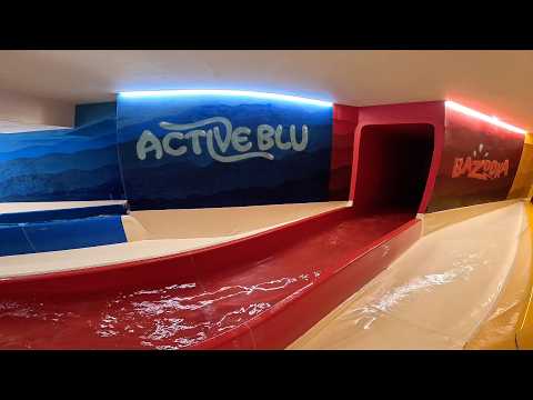 Bazooka Water Slide | Aquagranda Livigno Italy | POV 4K
