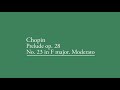 Chopin Prelude op. 28 No. 23 in F major. Moderato (Ivan Moravec)(1965)