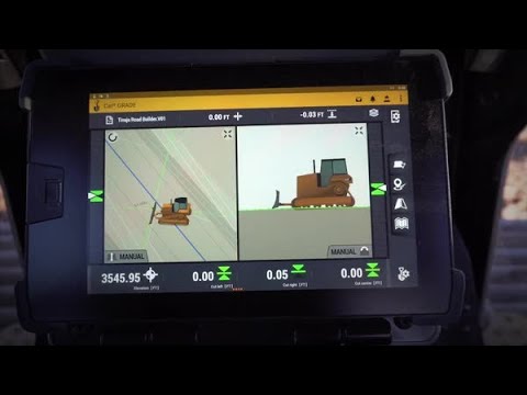 Cat® Next Gen Dozer Grade Monitor: Autocarry