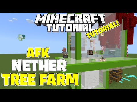 SlackLizard - Nether Tree Farm Minecraft Tutorial