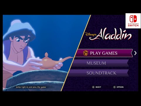 NINTENDO SWITCH DISNEY CLASSIC GAMES ALADDIN WALKTROUGH