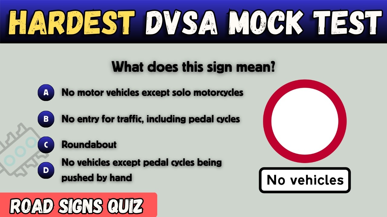 Highway Code UK & Road Signs 2025 – Driving Test Prep & UK Theory Test Revision
