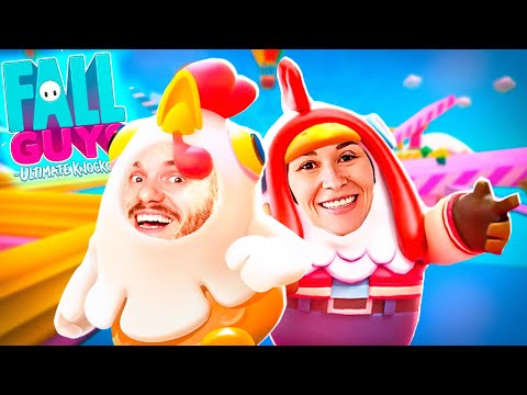 CRAUDETE JOGA FALL GUYS PELA PRIMEIRA VEZ - Brancoala Games