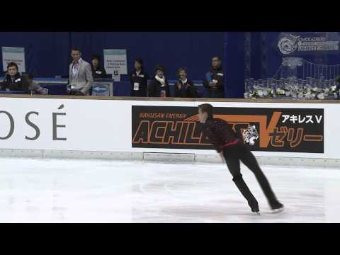 ISU 2014 Jr Grand Prix Aichi Men Short Program   Nicolas NADEAU   CAN