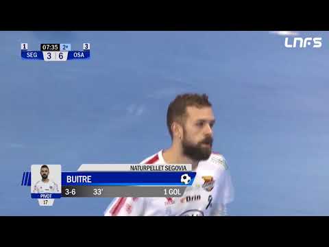 Gol Buitre (3-6) Naturpellet Segovia - Osasuna Magna. J28, 1Div. LNFS